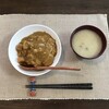 カレーライスとハンバーグ