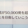 ”50,000発を超えたぞ！”