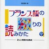 語学入門書『フランス語の綴りの読み方』フランス語のつづりと読み方の規則性