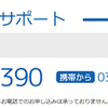 松下への電話（つながった）／Wonderlink F 700kbps使い放題申込