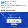 QASHが中国のEXX.com上場開始