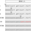 システムコールトレーシング: 吸い込まれる標準入力を観察する