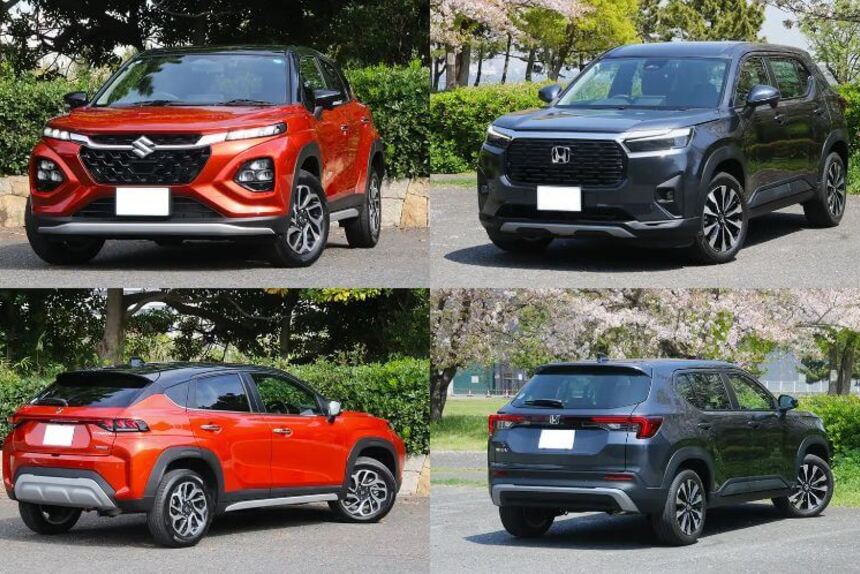 スズキ フロンクス VS ホンダWR-V徹底比較！200万円台のコンパクトSUV