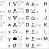 かぎ針編み図記号フォントを作成、公開しました