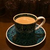 四谷三丁目の「猫廼舎」でカフェオレ、イブラヒムモカ。