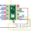 【Raspberry Pi Pico w】MicroPython SPIテスト：MCP3002(ADコンバータ)