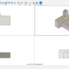 3D CAD 練習課題3-7（3次元CAD利用技術者試験 1級・準1級サンプル問題より・問3のモデリング解答(3/4)）