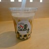 Caffe Sallyの黒糖タピオカミルク