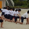 ６年生：運動会に向けて　組立体操