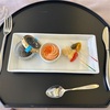 スリランカ１人旅１日め　JALファーストクラスの機内食