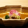 【銀座うち山】名物「焼きごま豆腐」と〆の「鯛茶漬け」をメインカウンターにて