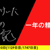 【日記】一年の精算を