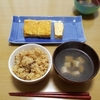 炊き込みご飯、だし巻き玉子