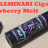 【ポッドでリキッドレビューその１２】THE KAMINARI Cigar(ザ・カミナリ・シガー)  ：  Strawberry Melt(ストロベリー・メルト)！！