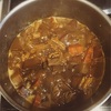 カレーじゃないよ、土手煮だよ。