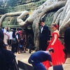 #アンコールワット個人ツアー(266) タープロム寺院とカンボジアの花嫁と花婿の撮影スポット