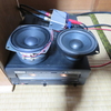 Front-Speakerと裸での音圧ほぼ変わりなし