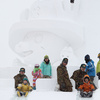 今日の雪まつりなう