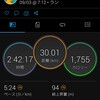 今月２度目の３０ｋｍ走