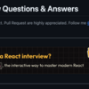 React を真剣に学習し基礎を深めたいなら！「React Interview Questions & Answers」