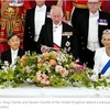 King Charles of England speaks of friendship, quoting Tokugawa Ieyasu's letter to James I...Full Japanese translation of the greeting