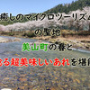 癒しのマイクロツーリズム の聖地 美山町の春と 唸る超美味しいあれを堪能！