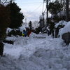 4ｍ道路の排雪