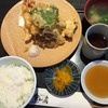 エビぷりぷりの天ぷら定食：食心房ナイス！