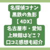 名探偵コナン黒鉄の魚影【 4DX】名古屋市・愛知の上映館はどこ？口コミ感想も紹介