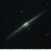 真横から見た銀河NGC4565