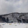 中綱湖、ワカサギ釣りのテント群。（2018年2月3日解禁）