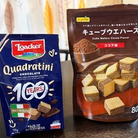 キューブウエハース食べ比べ