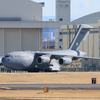 インド空軍C-17小牧基地飛来