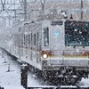 雪と関東の通勤電車を撮ってみた！