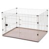 愛犬の快適空間をDIY！カインズのトレー付きサークルLレビュー：シンプル設計で広々、掃除も楽々