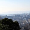 地図と写真を見くらべてみよう！＾＿＾！（１）【「大日山古墳」からの「和歌山城」、「新日鉄住金」方向】