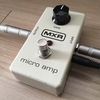 【ハリとツヤが出るプリアンプ】MXR Micro Amp マイクロアンプ【review/レビュー】