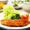 ♪秋鮭の照り焼き＆えびとブロッコリーのデリ風サラダ♪