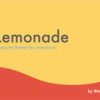おしゃれになるkeynoteテンプレート「Lemonade」を作りました。