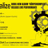 9/3(Sat.)  Equalize -BODIL New Album『KÖRPERKOMPLEX』Release Live Performance-  at Compufunk Records, Osaka
