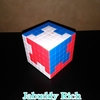 ルービックキューブで模様を作りました！　Rubik's Cube art design