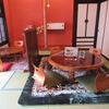 7回目「Cafeユーカリ（カフェユーカリ）」、1月24日〜1月27日の一汁九菜プレートは、鶏の唐揚げとメヌケの粕漬け蒸し他