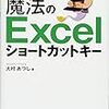 Excelのショートカットキーで、ほんのちょっとだけど生産性を上げてみる