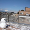 大雪・雪だるま・富士山
