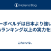 カーボベルデは日本より強い？FIFAランキング以上の実力を解説