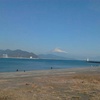 美保の海岸からの富士山が綺麗