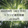 【トラリピ月次報告】2022年6月の利益は22,016円でした！