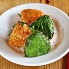 冷凍焼きおにぎり、三度焼きするとカリッカリになる。柚子こしょうマヨ＆大葉で完全に酒のつまみに【ヤスナリオ】