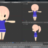 初心者がBlenderでデフォルメキャラを作る