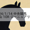 2024/1/14 中央競馬 中山 10R ジャニュアリーS
